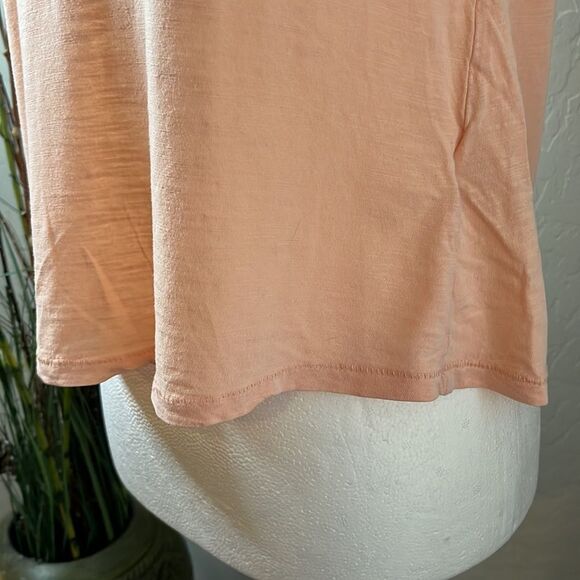 H&m pink tank top with flowey bottom size extra small. Short length. Lightweight - Picture 4 of 9